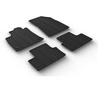 Gledring Alfombrillas de Goma Compatible con Renault Clio V HB 9/2019- (Perfil T 4-Partes + Clips de Montaje)