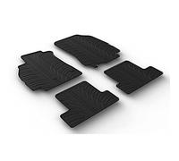 Gledring Alfombrillas de Goma Compatible con Renault Megane III HB 5-Puertas 2008-2015 (Perfil T 4-Partes)