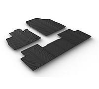 Gledring Alfombrillas de Goma Compatible con Renault Scenic IV 11/2016- (Perfil T 5-Partes)