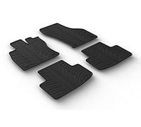 Gledring Alfombrillas de Goma Compatible con Skoda Kodiaq 3/2017- (Perfil T 4-Partes + Clips de Montaje)