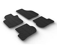 Gledring Alfombrillas de Goma Compatible con Skoda Octavia IV Berlina/Kombi 2020- ex Tec (Perfil T 4-Partes + Clips de Montaje)