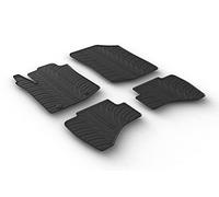 Gledring Alfombrillas de Goma Compatible con Toyota Aygo 2014-2022 (Perfil T 4-Partes + Clips de Montaje)