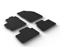 Gledring Alfombrillas de Goma Compatible con Toyota Aygo X 2022- (Perfil T 4-Partes + Clips de Montaje)