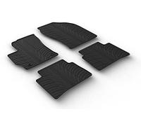 Gledring Alfombrillas de Goma Compatible con Toyota Corolla Touring Sports Hybrid 12/2018- & Suzuki Swace Hybrid 9/2020- (Perfil T 4-Partes + Clips de Montaje)