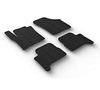 Gledring Alfombrillas de Goma Compatible con Volkswagen e-Up/Skoda e-Citigo/Seat e-MII 2019- (Perfil T 4-Partes + Clips de Montaje)