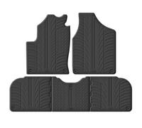 Gledring Alfombrillas de Goma Compatible con Volkswagen Sharan & Seat Alhambra 1996-2010 (Perfil T 5-Partes + Clips de Montaje)