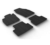 Gledring Alfombrillas de Goma Compatible con Volkswagen T-Cross 3/2019- (Perfil T 4-Partes + Clips de Montaje)