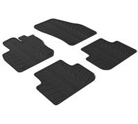 Gledring Alfombrillas de Goma Compatible con Volkswagen Tiguan III (CT1) 2024- (Perfil T 4-Partes + Clips de Montaje)