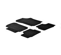 Gledring Alfombrillas de Goma Compatible con Volkswagen Up/Skoda Citigo/Seat MII 2012- ex lectric (Perfil T 4-Partes + Clips de Montaje)
