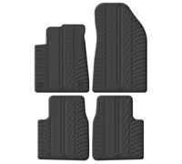 Gledring Alfombrillas de Goma compatibles con Citroen C3 Aircross II 2024 (T Perfil de 4 Piezas + Clips de Montaje)