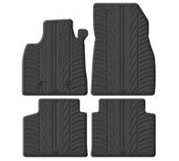 Gledring Alfombrillas de Goma compatibles con Dacia Bigster Full Hybrid 155 2024- (T Perfil de 4 Piezas + Clips de Montaje)