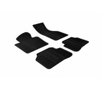gledring GL 0324 de goma Juego de alfombrillas para coche