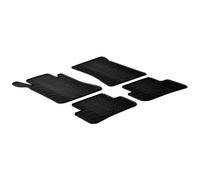 gledring GL 0326 de goma Juego de alfombrillas para coche