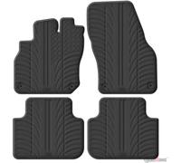 Gledring Juego de Alfombrillas de Goma compatibles con Audi Q3 (FJB) TFSi/MHEV 2025 (Perfil T, 4 Piezas + Clips de Montaje)