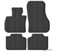 Gledring Juego de Alfombrillas de Goma compatibles con BMW X2 (U10) 2023 - no Incluye iX2 (Perfil T, 4 Piezas + Clips de Montaje)