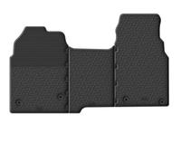 Gledring Juego de Alfombrillas de Goma compatibles con Volkswagen Transporter T7 Cargo 2024 (Perfil G 3 Piezas + Clips de Montaje)