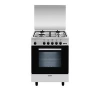 Glem gas a654vi cocina cocina independiente encimera de gas acero inox