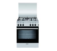Glem Gas A855GI Cocina Inox 80x50 CM 5 Fuegos Horno A Gas [EEK: A]