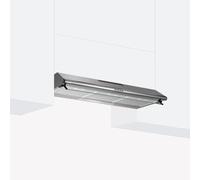 GLEM GAS GHC931IX Campana Integrada 90 cm 230 m3/h 3 Velocidades Clase C Plata