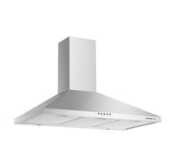 GLEM GAS GHP945IX Campana Extractora De Pared Con Chimenea 3 Velocidades 90CM