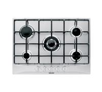 GLEM GAS P5GFXV Cocina a Gas Empotrable 5 Quemadores 70 cm Acero Inoxidable