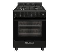 Glem gas sa66tmbk cocina cocina independiente a eléctrico encimera de