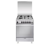 Glem gas u664vi cocina cocina independiente electricidad / gas encimer