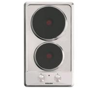 Glem GT320IX Quemador Encimera Eléctrico Acero Inoxidable 2 Zone Cocinar