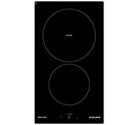 Glem GTI322 Integrado - Placa (Integrado, Placa de inducción, Vidrio y cerámica, Negro, 1400 W, 17 cm)