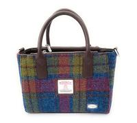 Glen Appin Harris Tweed Bolso Tote - LB1228 Brora - Col. 46 Múltiple Tartán