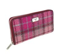 Glen Appin Harris Tweed LB2100 Staffa - Bolso grande con cremallera, Color 138 rosa vibrante, L, Casual