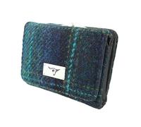 Glen Appin Harris Tweed LB2113 - Bolso pequeño para mujer, Color 119 Azul/Turquesa, S, Casual