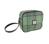 Glen Appin of Scotland Harris Tweed Mini 'Almond' LB1210 Color 139 Verde desteñido, Color 139 verde desteñido, Bolsas