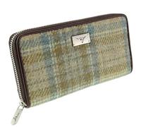 Glen Appin of Scotland Harris Tweed Staffa LB2100-COL132 - Bolso largo con cremallera en color beige, beige, Bolsillo