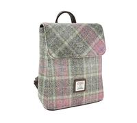Glen Appin OF SCOTLAND LB1213 - Mochila de tweed Tummel de Harris, Col 134 Pink Check, S
