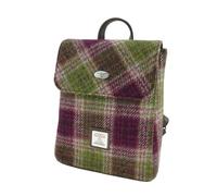 Glen Appin OF SCOTLAND LB1213 - Mochila de tweed Tummel de Harris, Color 125 jaspeado/morado, S