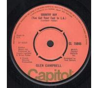 GLEN CAMPBELL - COUNTRY BOY 7 INCH (7" VINYL 45) UK CAPITOL 1975