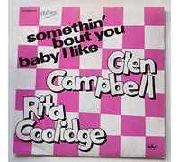 GLEN CAMPBELL - somethin' 'bout you baby i like / late night confession 45 rpm single