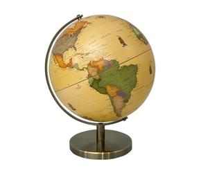 Gleneagles - Globo antiguo de 20 cm - Gemas de marcador de memoria de viaje, diseño de mapa de planetas, decoración de escritorio, dispositivo de oficina en casa