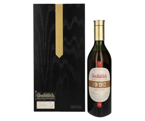 Glenfiddich 33 Years Old Archive Cask Single Malt Scotch Whisky 1990 52,8% Vol. 0,7l in Holzkiste