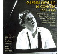 « Glenn Gould in Concert, 1951-1960 »