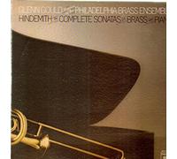 Glenn Gould , Members Of The Philadelphia Brass Ensemble - Paul Hindemith - The Complete Sonatas For Brass And Piano - Columbia Masterworks - M2 33971