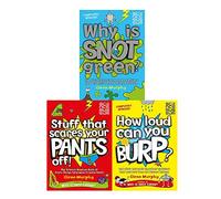 Glenn Murphy Collection 3 Books Collection Set (Why is Snot Green?, How Loud Can You Burp?, Stuff That Scares Your Pants Off!)