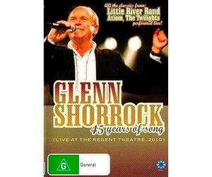 Glenn Shorrock: 45 Years Of Song [ Origen Australiano, Ningun Idioma Espanol ]