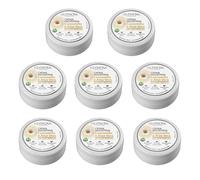 GLENOVA Crema calmante de manzanilla y aloe vera para pieles delicadas vegana, 120 ml, 8 unidades