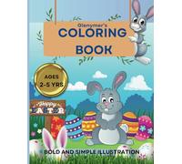 Glenymer's Coloring Book: Kids coloring book for ages 2 to 5 years old. Bold and simple illustrations easy for kids to practice their coloring talent.