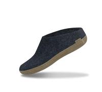 glerups dk B Slipper Unisex-Adulto Zapatillas de Fieltro,Pantufla, BLU (Denim),39 EU