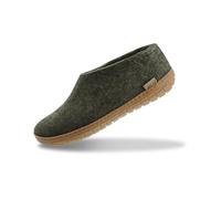 glerups dk Modell AR Unisex-Adulto Zapatillas de Fieltro,Pantufla, Verde (Forest),42 EU