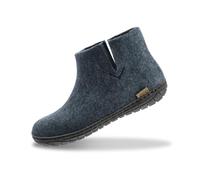 glerups dk Modell GR-02 Unisex-Adulto Zapatillas de Fieltro,Pantufla, BLU (Denim),37 EU