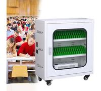GLETSF Armario de Carga móvil con Ranuras y Puertos, casillero para Celular 2 en 1, Ideal para escuelas, Iglesias, aeropuertos y Eventos: solución de Carga Segura y Conveniente, 40 ranu,40slots